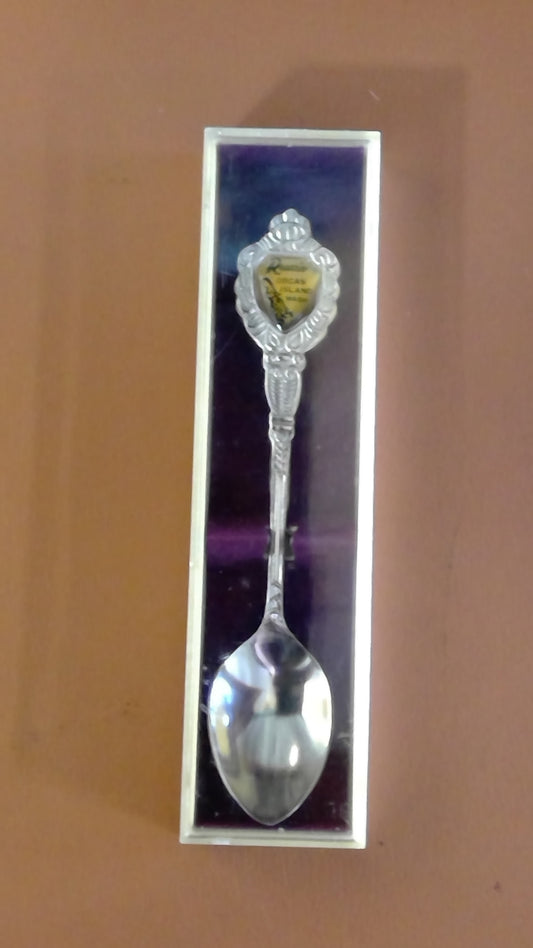 Vintage Rosario Resort Orcas Island Souvenir Spoon in Original Box – Made in Japan