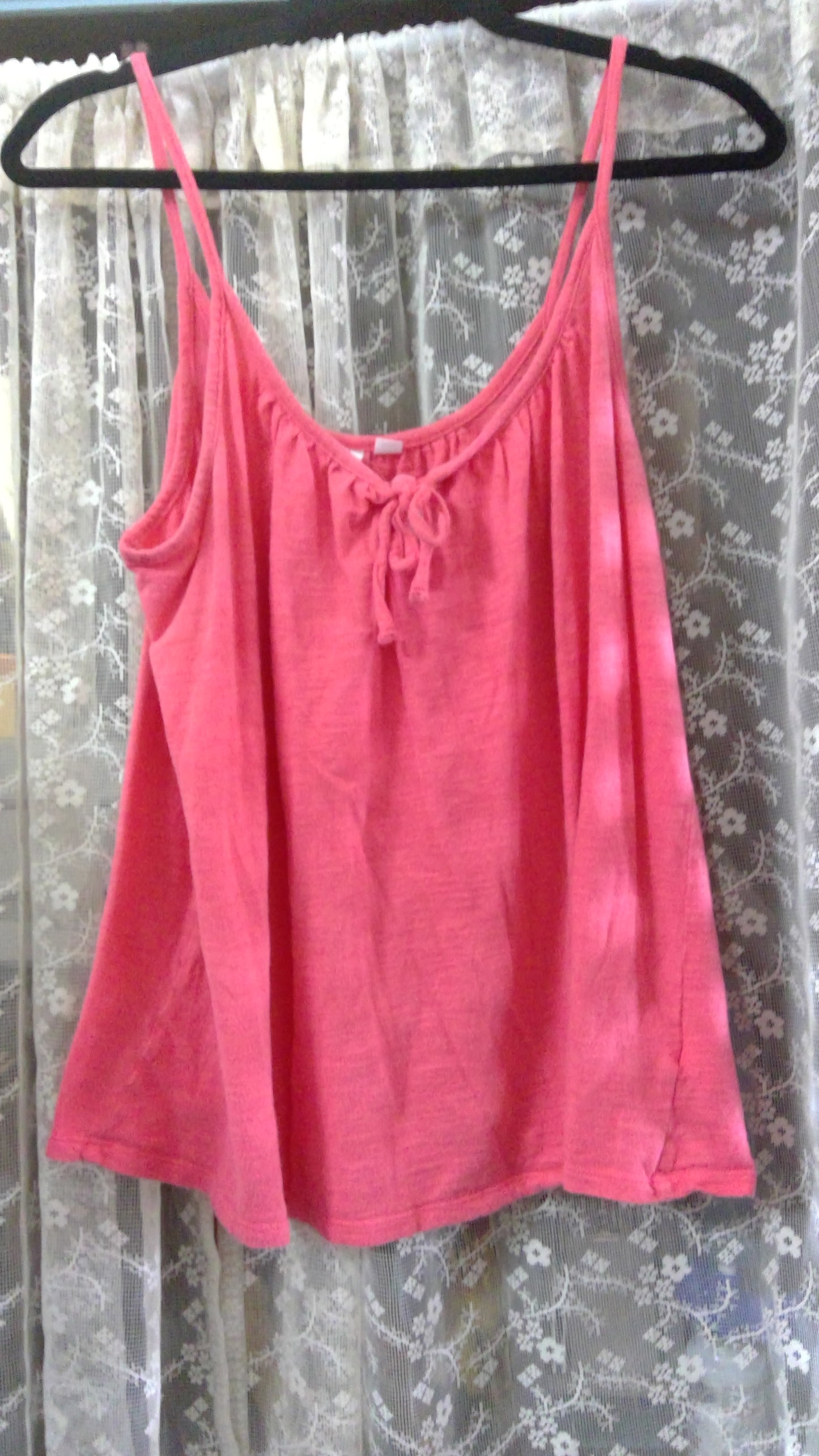 Pink Loose-Fit Spaghetti Strap Tank | The Gap | Size L | Easy Everyday Top