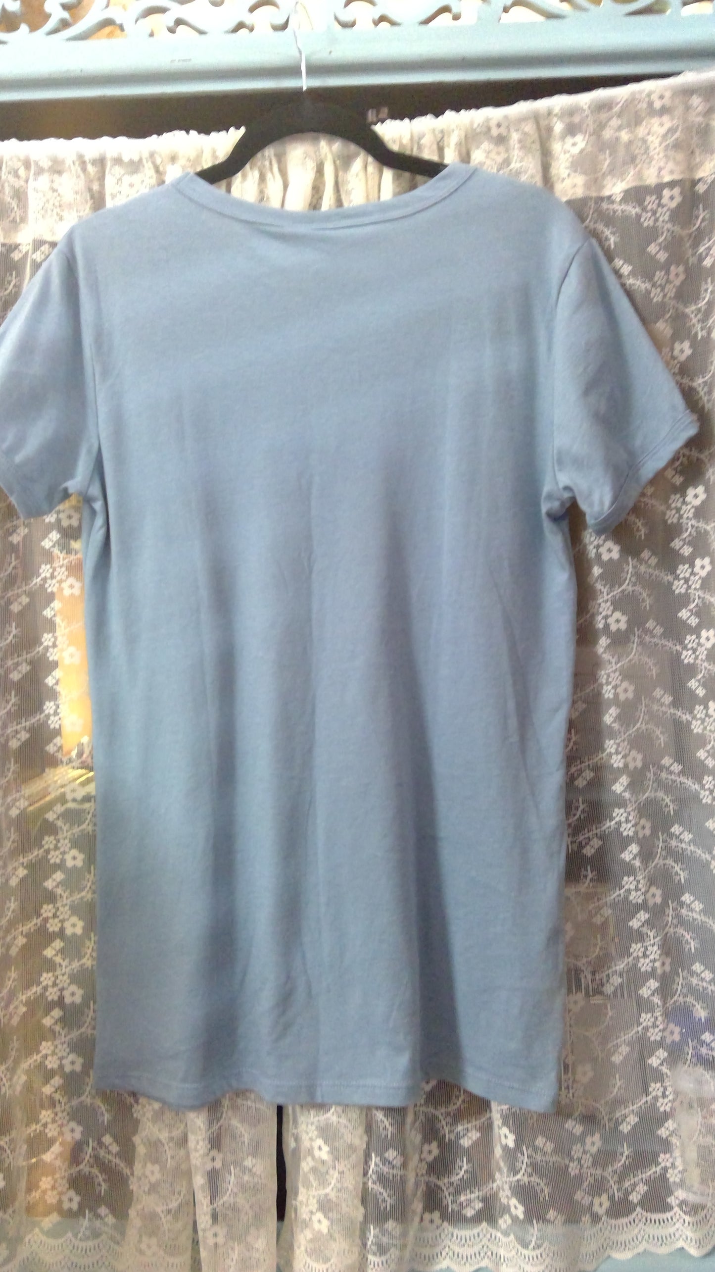“Love Is Where Your Mom Is” Graphic T-Shirt | LuLaRoe | Baby Blue | Size M
