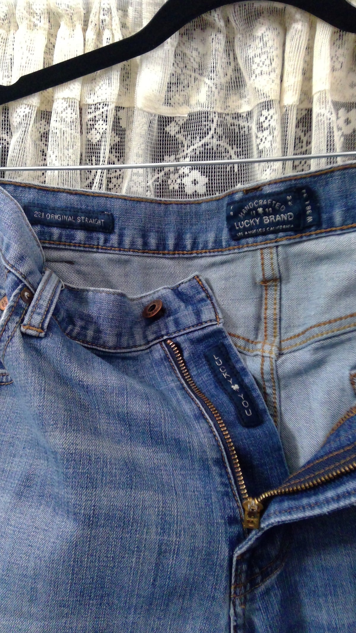 Lucky Brand 221 Original Straight Jeans