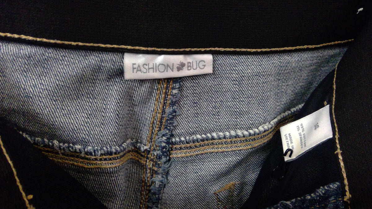 Fashion Bug Stretch High-Waisted Jeans