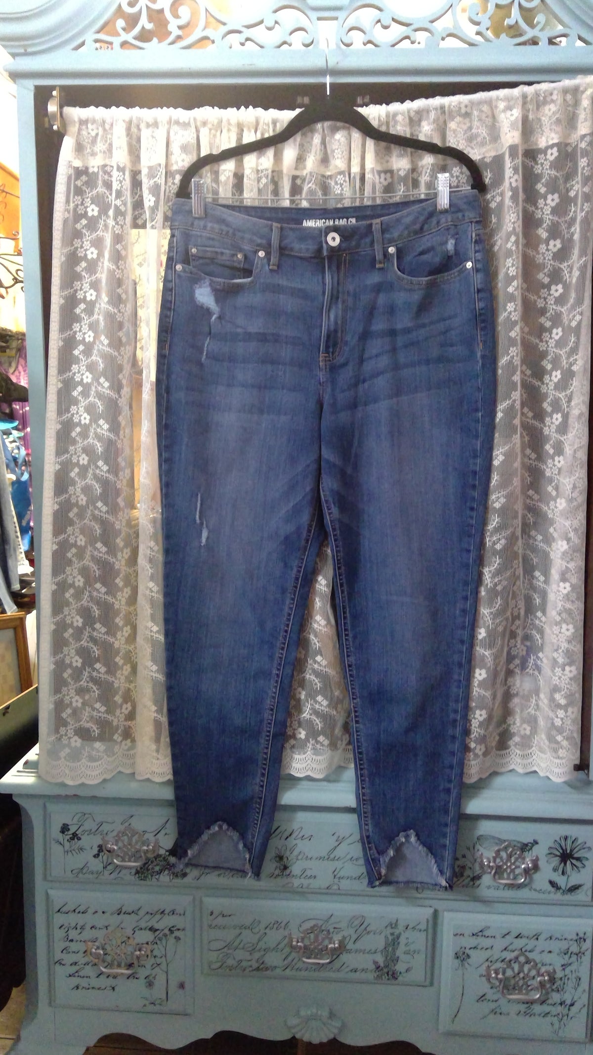 American Rag Cie High-Waisted Classic Blue Jeans