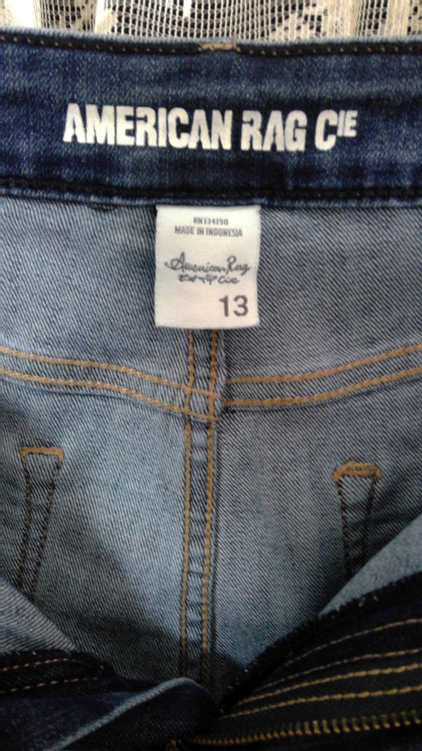 American Rag Cie High-Waisted Classic Blue Jeans