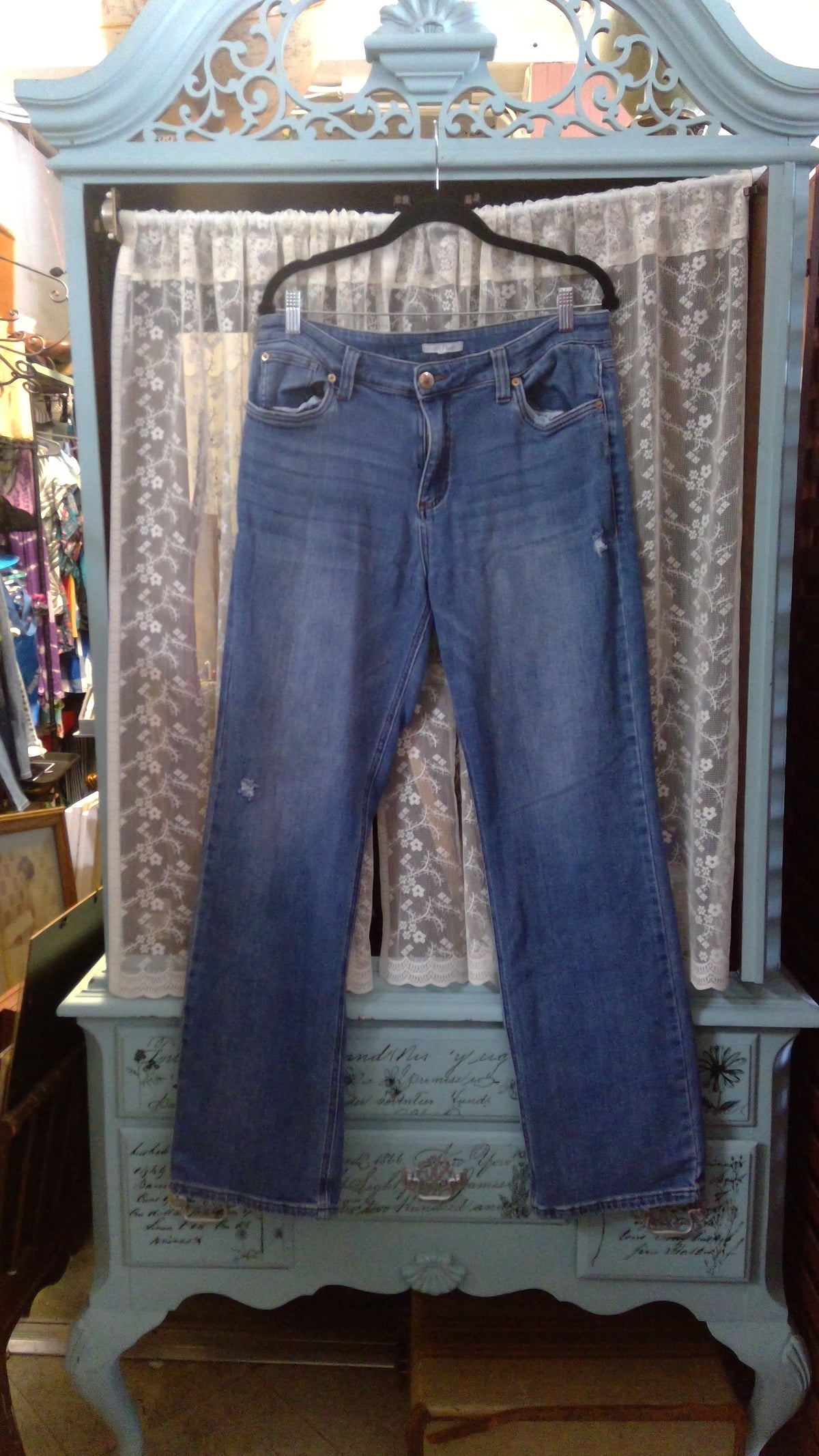 STS Blue Straight-Leg Mid-Rise Jeans