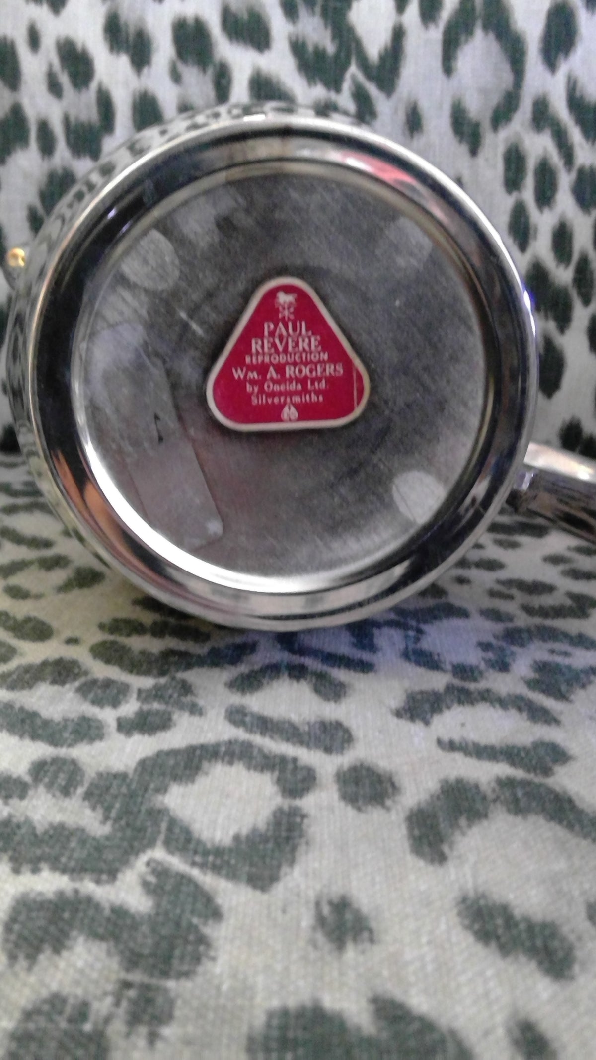 Vintage Oneida Silver-Plated Creamer Pitcher – Paul Revere Reproduction