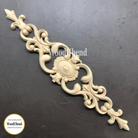 WUB1249 Pediment 5.12″ x 24.21″