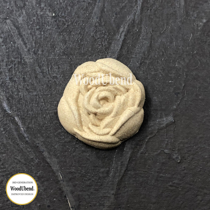 WoodUbend Pack Of Five Small Roses WUB0320  1.182 × 0.788 in