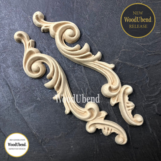 WUB6024 Scroll Drop Set 7.48″ x 1.97″