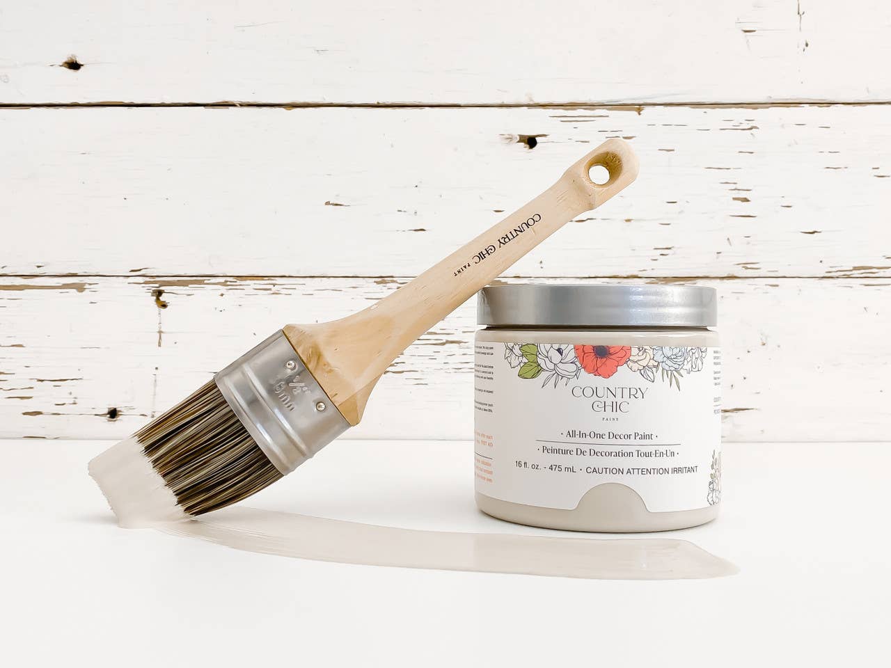 Country Chic Paint - Sunday Tea - Chalk Style Paint for Furniture & Home Decor: Small project jar (4 oz)