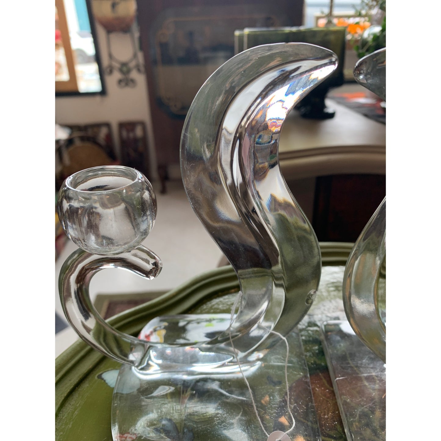 Vintage Martinsville Squirrel Candle Holders Set of 2
