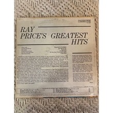 Load image into Gallery viewer, 1961 Ray Price, Ray Price&#39;s Greatest Hits, Columbia CL 1566 Vinyl Album Record LP
