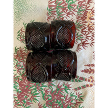 Load image into Gallery viewer, 1970s Ruby Red Avon Napkin Holders Set of 4
