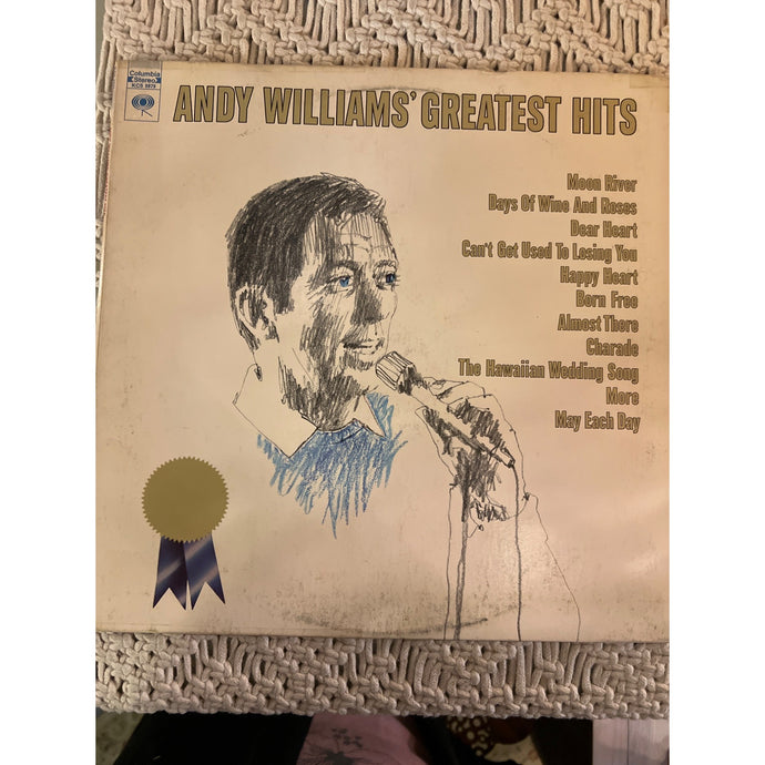 1970 Andy Williams, Andy Williams' Greatest Hits, Columbia, KCS 9979 Vinyl Album, Record, LP
