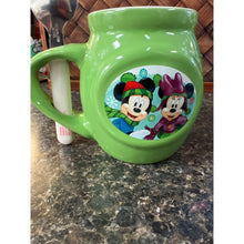 Load image into Gallery viewer, Vintage Disney Mickey &amp; Minnie mug and Spoon Set
