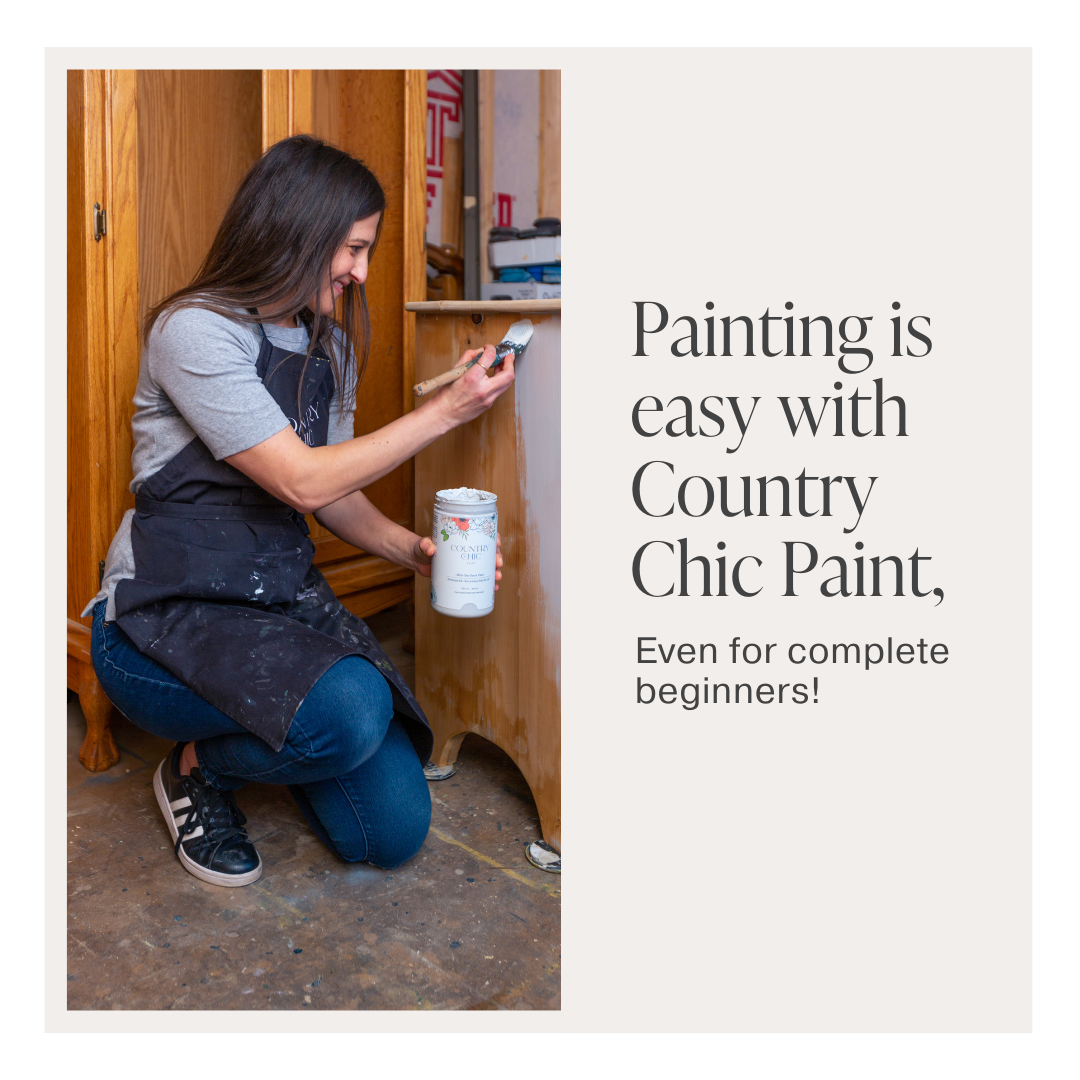 Country Chic Paint - Sunday Tea - Chalk Style Paint for Furniture & Home Decor: Small project jar (4 oz)