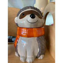 Load image into Gallery viewer, Earthenware Hedgehog Cookie Jar
