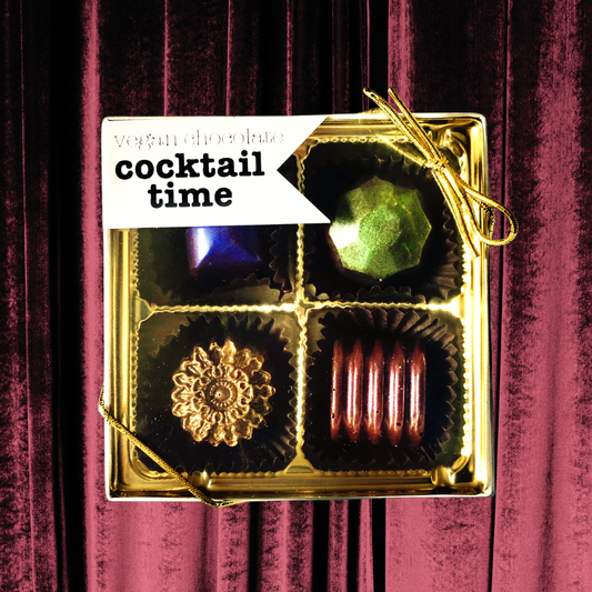 The Xocolate Bar - Cocktail Time - Boozy vegan dark chocolate truffles