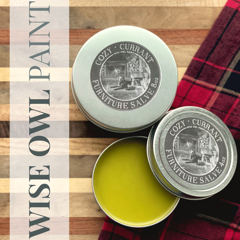 Wise Owl Furniture Salve - Cozy+Currant, 8oz