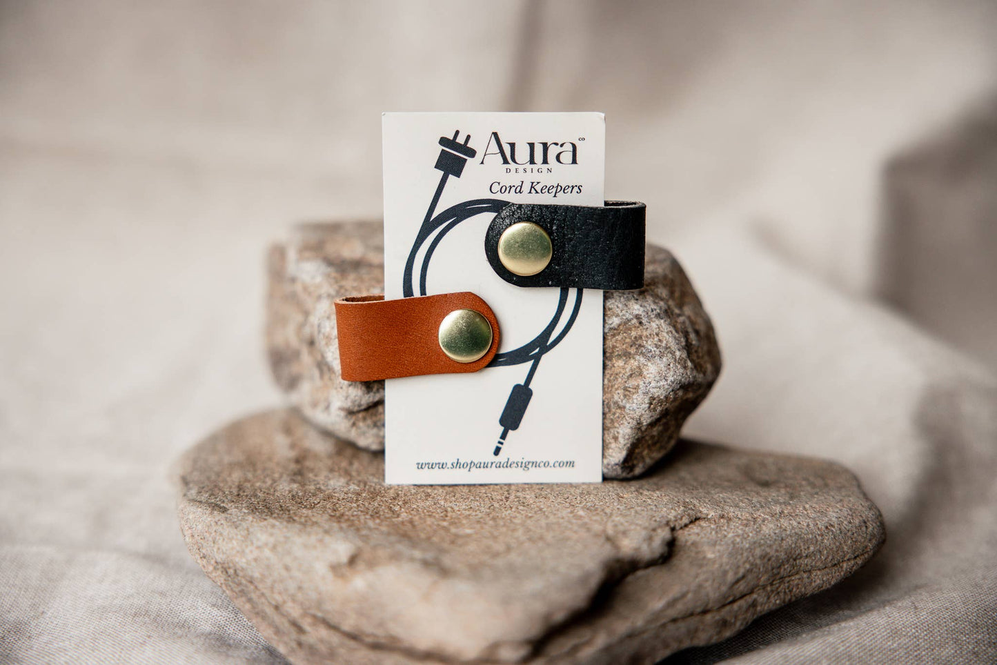 Aura Design Co. - Leather Cord Snaps