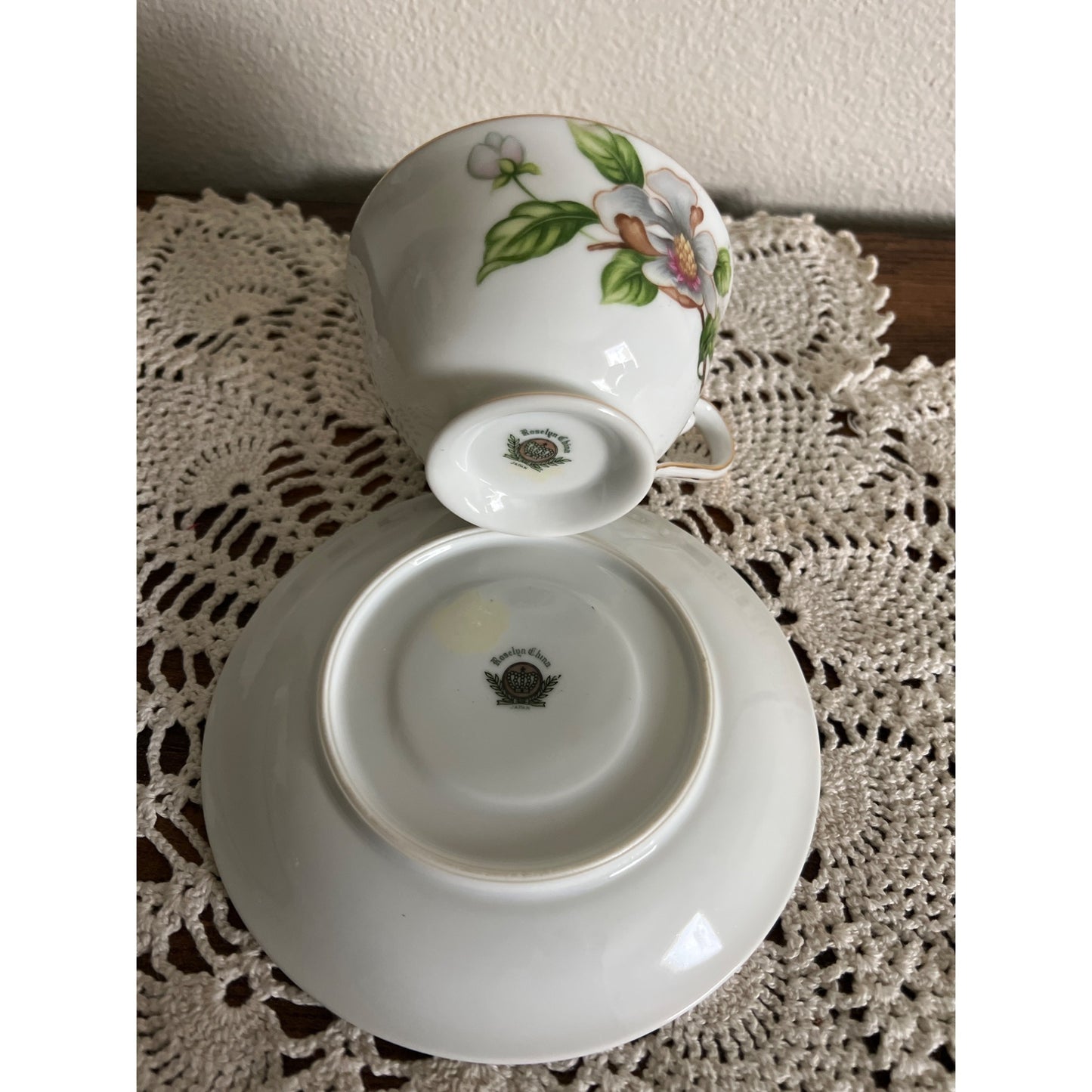 Roselyn China Japan Dogwood Teacup & Saucer