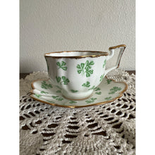 Load image into Gallery viewer, Shamrock Salisbury Fine Bone China Teacup Saucer Made in England #2259A
