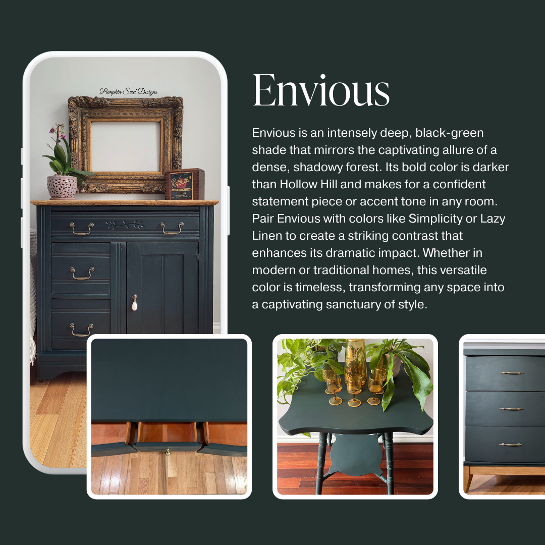 Country Chic Paint - Envious - Chalk Style Paint for Furniture & Home Decor