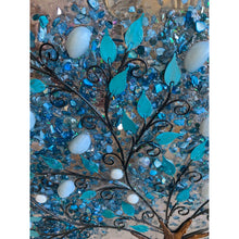 Load image into Gallery viewer, Blue Oak Tree Resin and Glass By Kimberly Bottemiller

