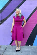 Load image into Gallery viewer, Bombshell Dress in Magenta
