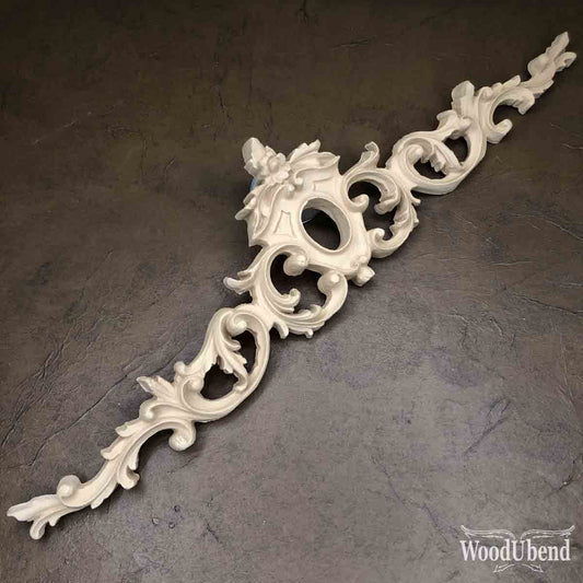 WUB1258 Pediment 5.91″ x 24.21″ x 0.79″