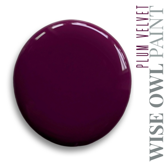 Wise Owl Chalk Synthesis Paint 16oz - Plum Velvet