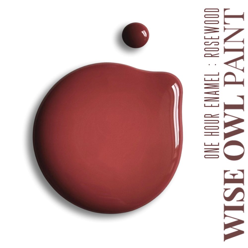 Wise Owl One Hour Enamel Paint - "New" Rosewood