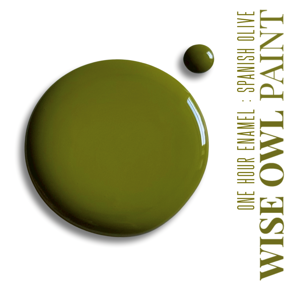 Wise Owl One Hour Enamel Paint - "New" Spanish Olive