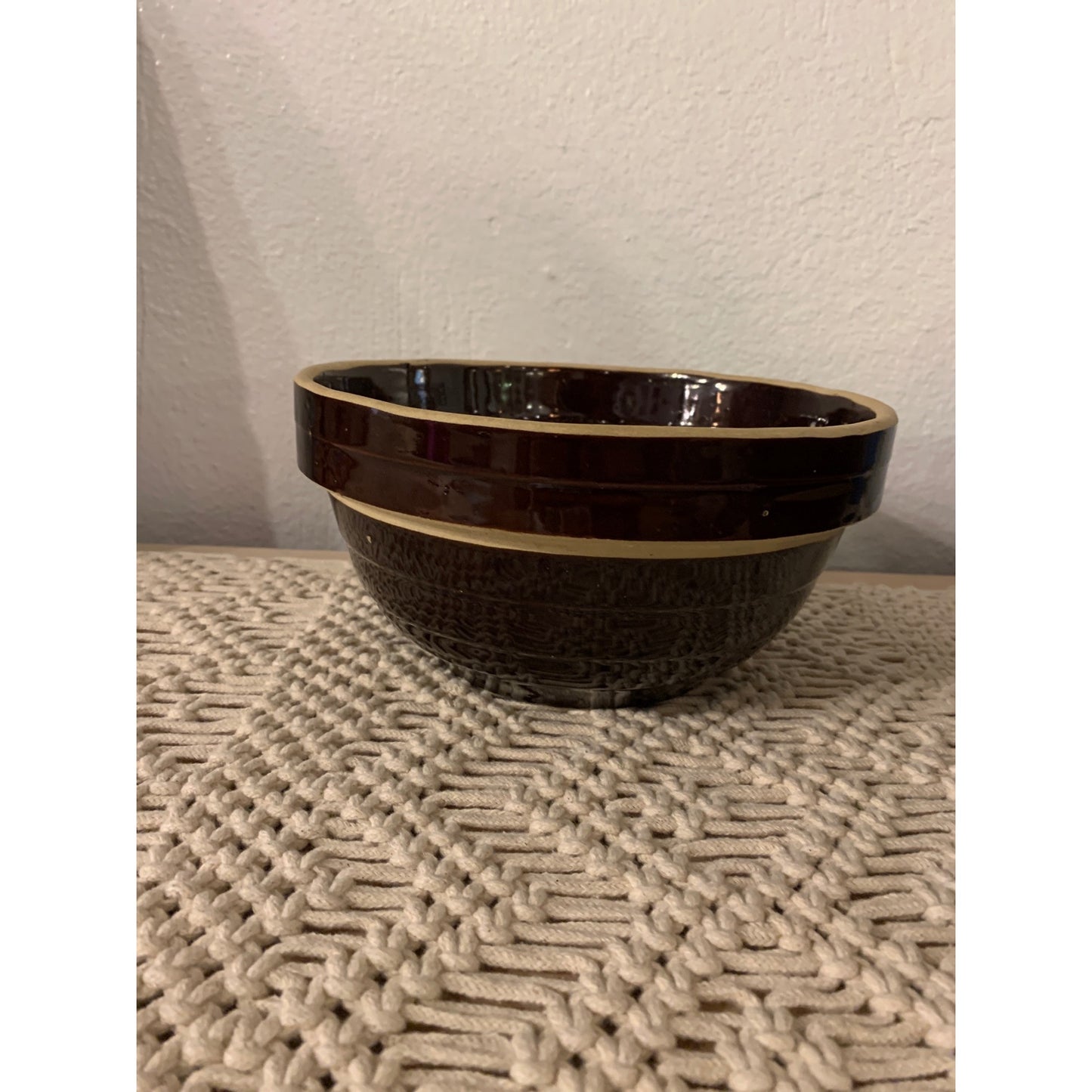 Vintage USA Stoneware Mixing Bowls