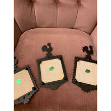 Load image into Gallery viewer, Vintage Home Designs Industry Cast Iron Tile Trivets (set of 3)
