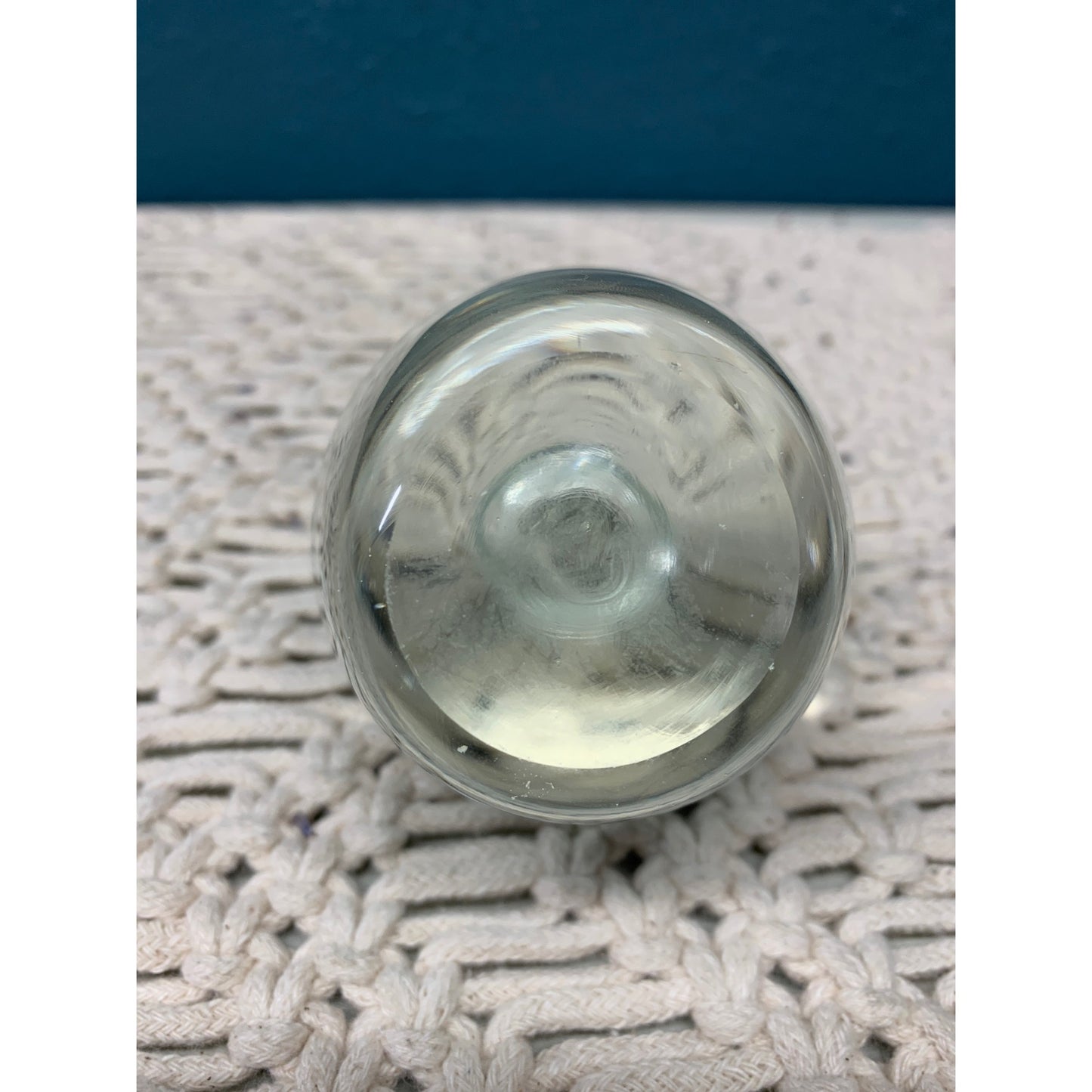 Hand Blown Heavy Glass Apple