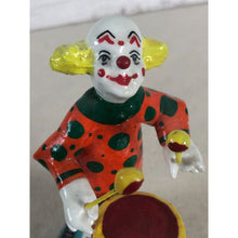 Load image into Gallery viewer, Vintage Marvi Mex Ceramic Clown Playing Drums Signed
