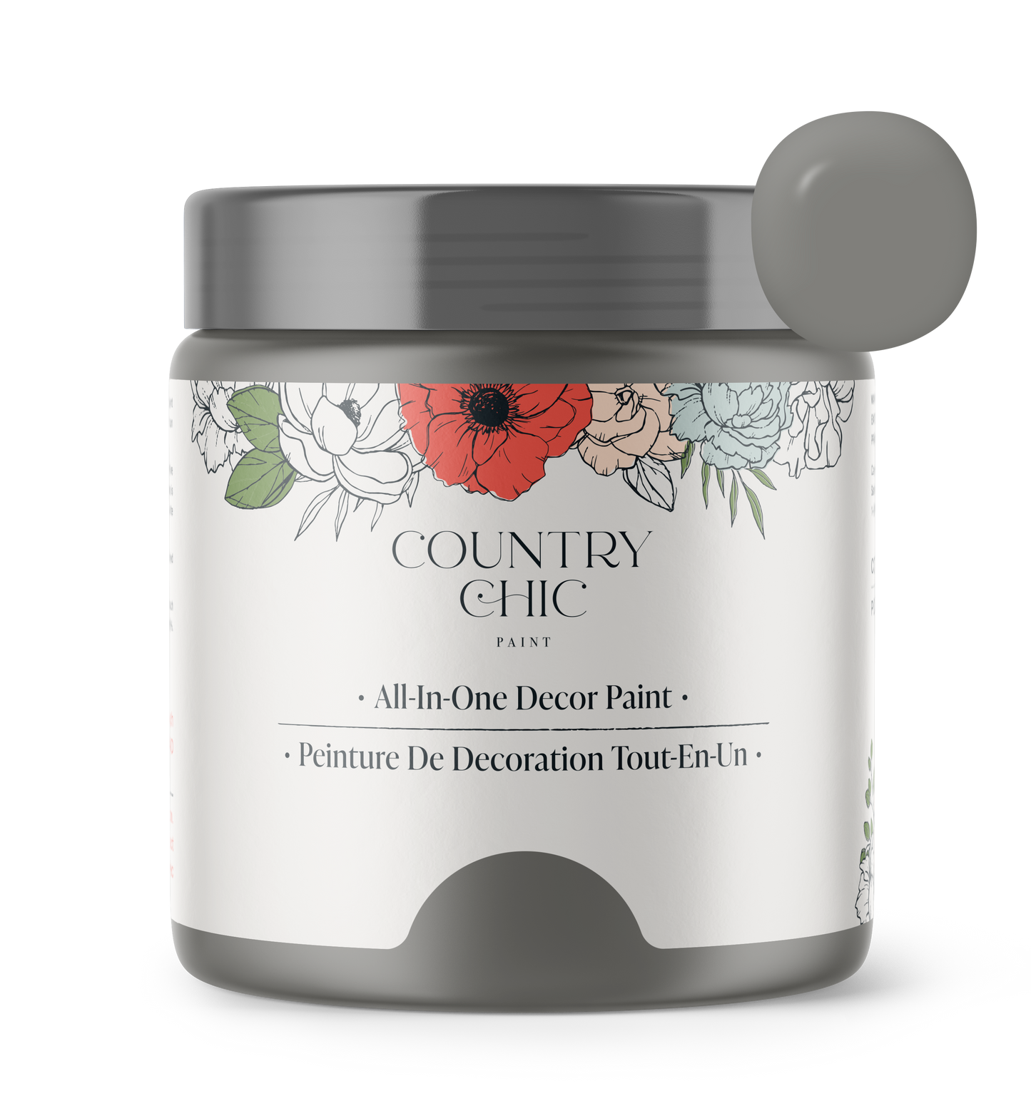All-in-One Decor Paint - 4oz Cobblestone