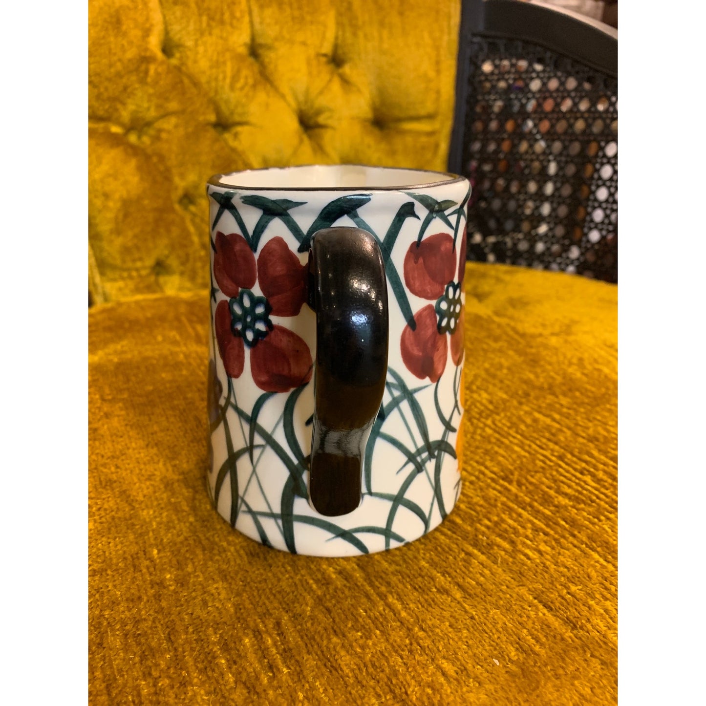 SMF Ashram Berg Germany Pottery Flower Pitcher Vase