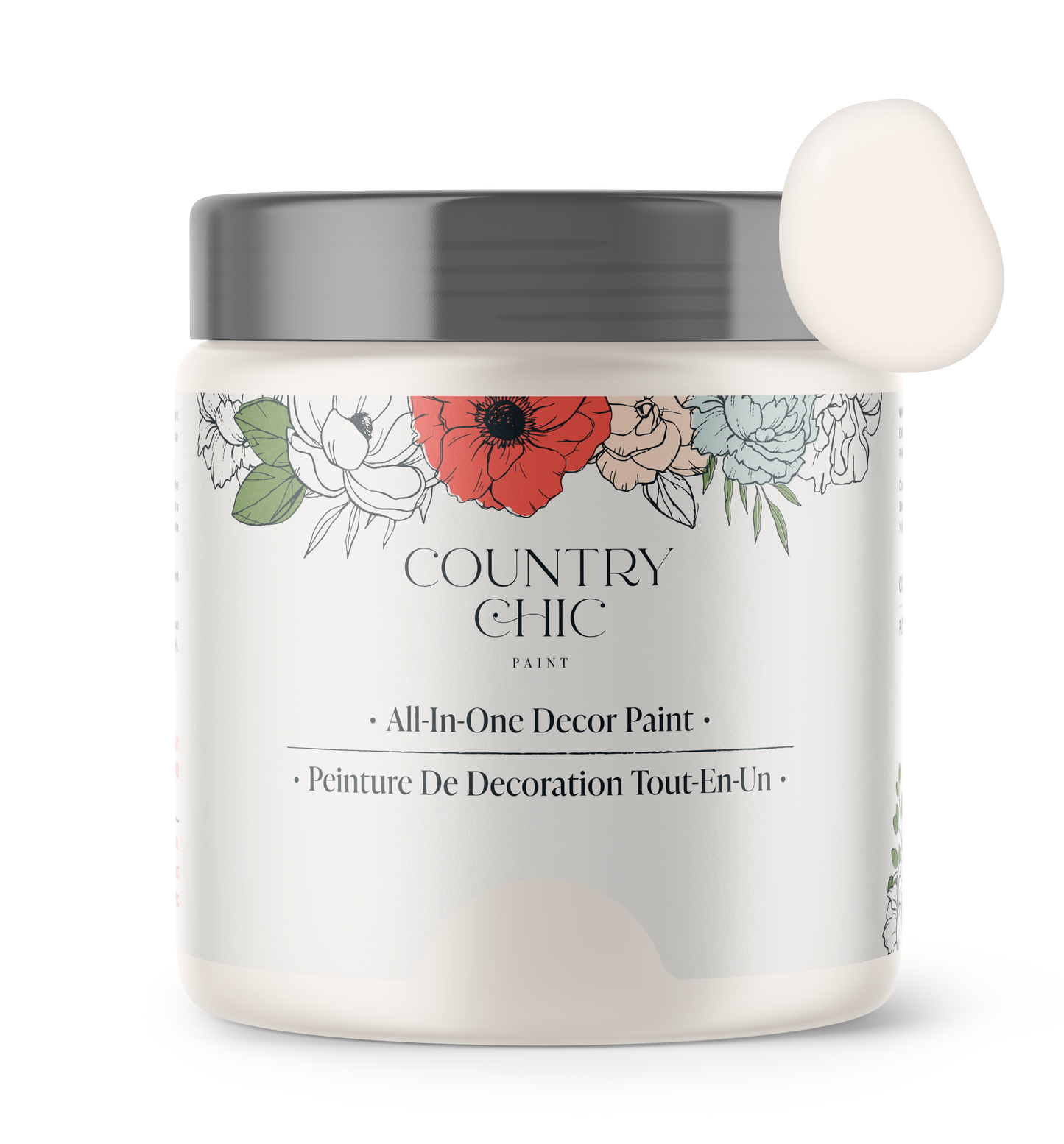 All-in-One Decor Paint - 16oz Crinoline