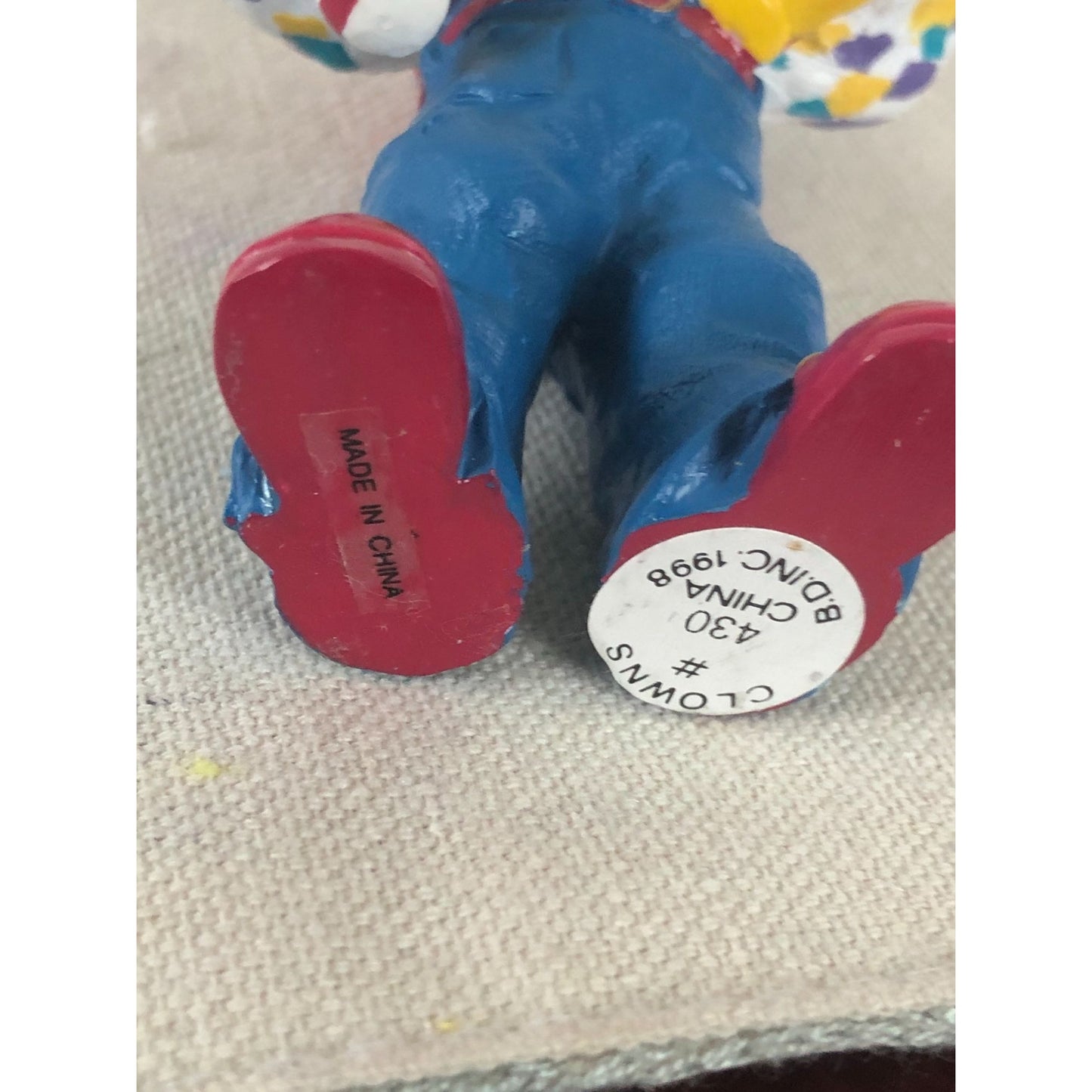 1998 B.C. Inc. Clown on a Clowns Shoulder Figurine #430