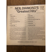 Load image into Gallery viewer, 1968 Bang Records Neil Diamond - Neil Diamond&#39;s Greatest Hits Record Album Vinyl
