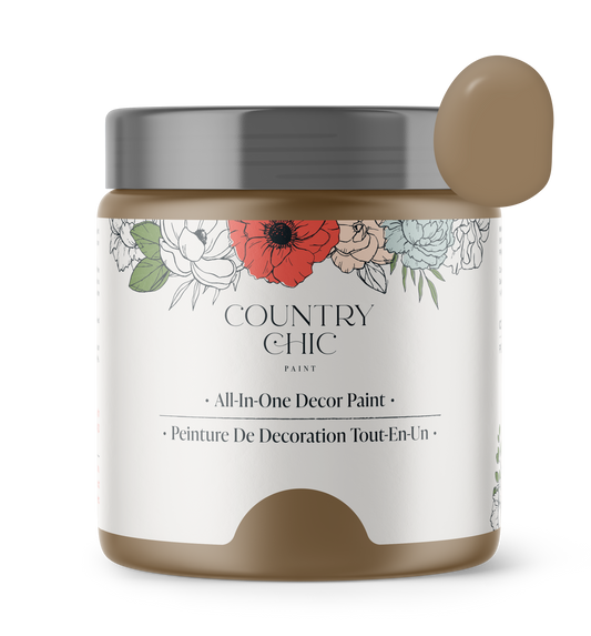 Country Chic Paint - Driftwood - Chalk Style Paint for Furniture & Home Decor