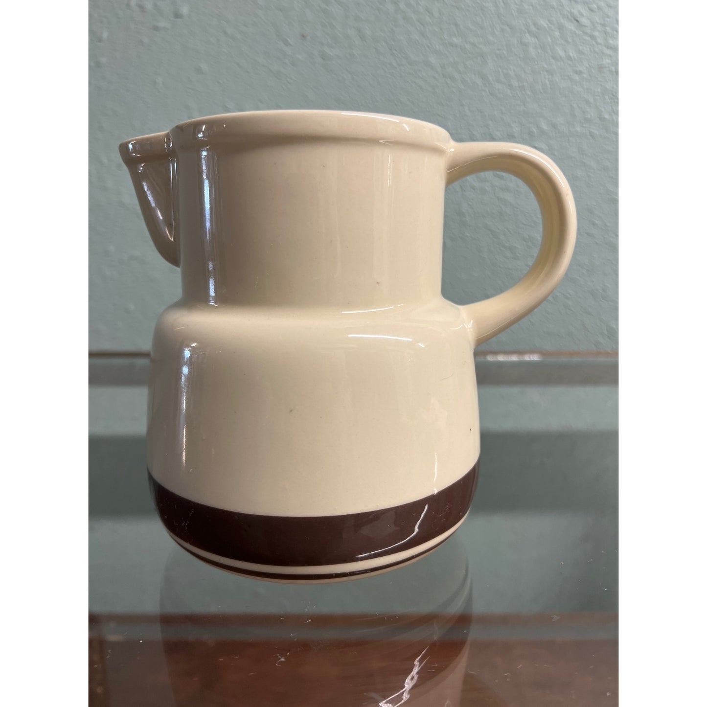 1970s McCoy Italian Stoneware Water Pitcher