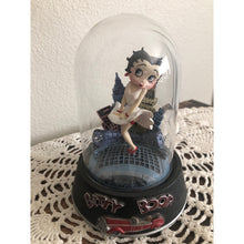 Load image into Gallery viewer, 1996 Betty Boop Cool Breeze Hand-painted Sculpture Glass Domed Limited Edition Signed
