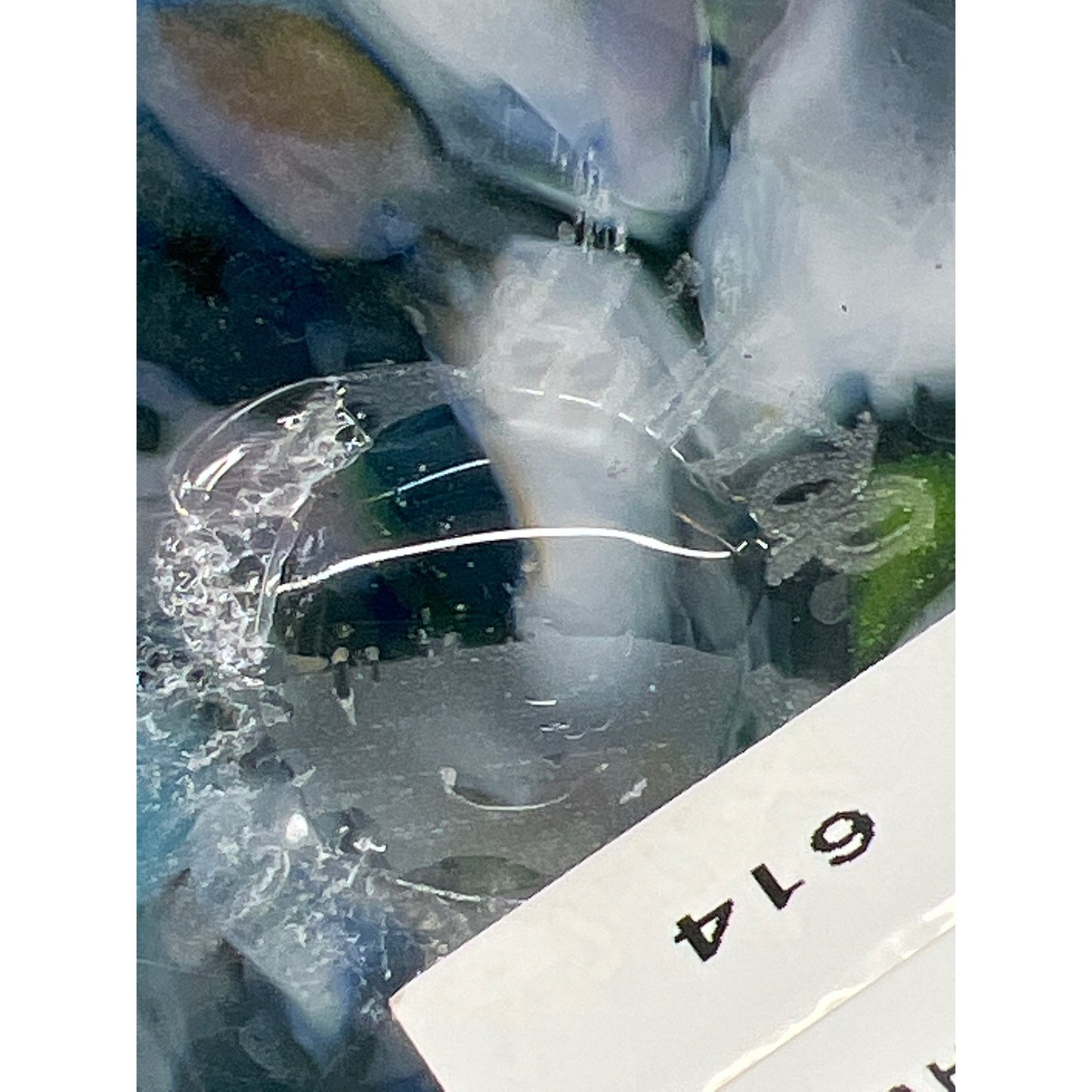 Hilltop Artists Hand Blown Bowl, NW Hand Blown Glass Bowl