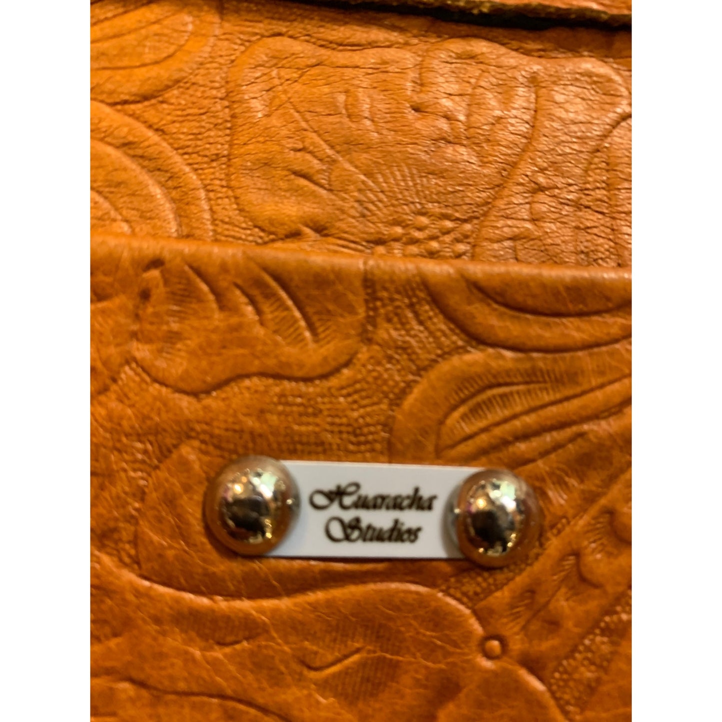 Huarache Studios Leather Studded Purse