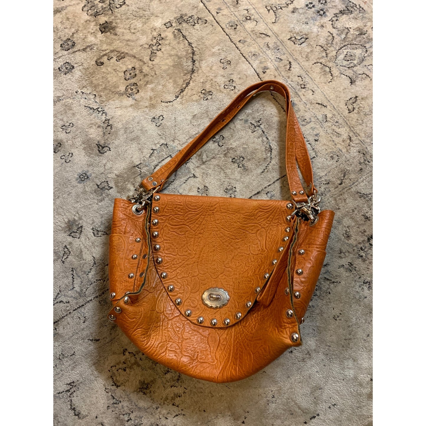 Huarache Studios Leather Studded Purse