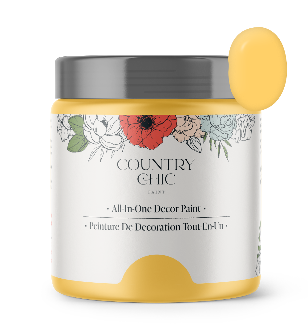 All-in-One Decor Paint - 16oz Yellow Wellies