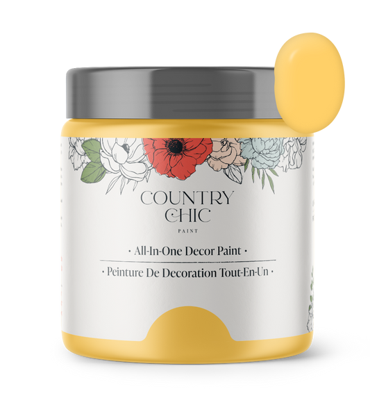 All-in-One Decor Paint - 16oz Yellow Wellies