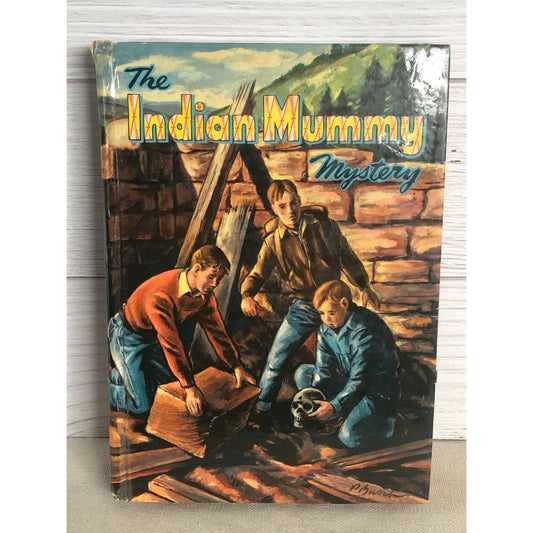 1954 The Indian Mummy Mystery by Troy Nesbit Illustrated by Paul Busch